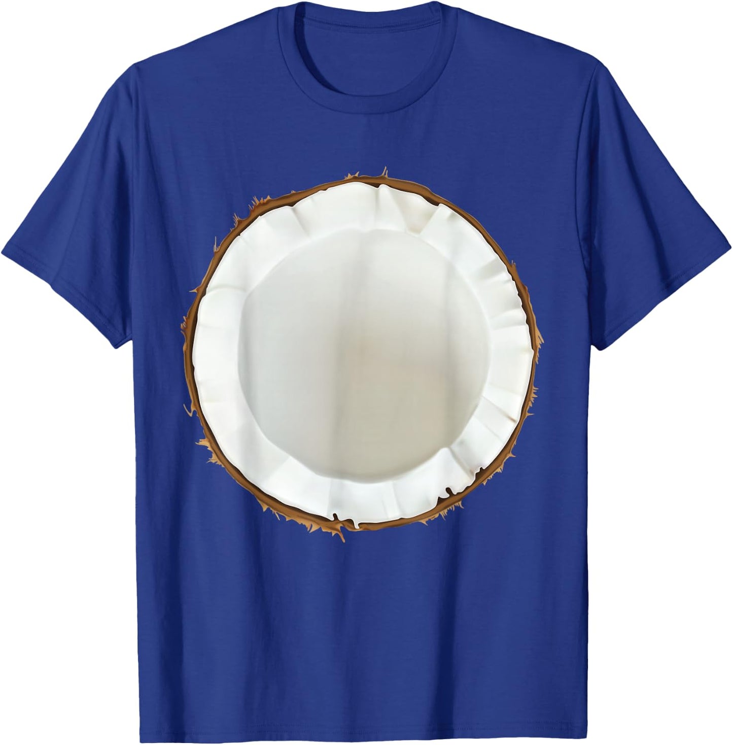 Coconut Shirt Adult Kids Men Women Coconut Costume T-Shirt - T-Shirt | Royal