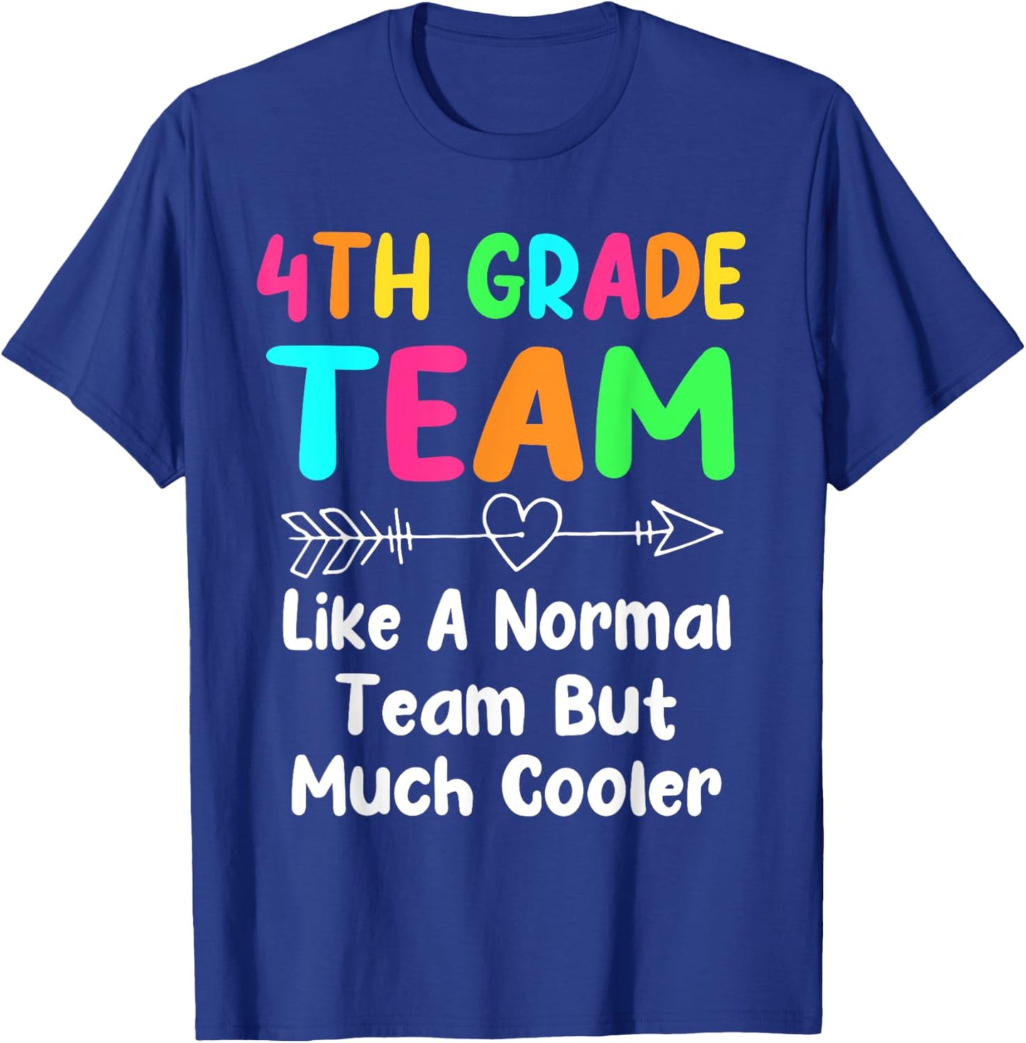 4th Grade Team Definition Teacher Team Fourth Grade Men Women Kids T-Shirt - T-Shirt | Royal