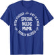 Special Needs Mom Special Needs Mama Special Needs Mother T-Shirt - T-Shirt | Royal