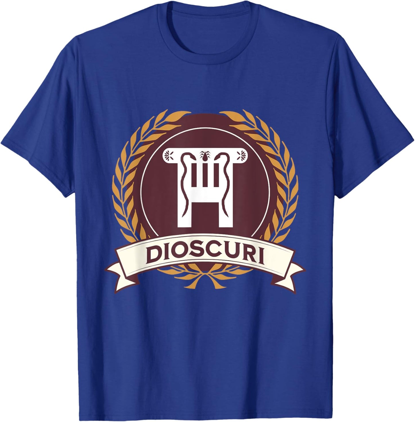 Dioscuri Castor and Pollux Dokana Symbol Greek Mythology T-Shirt - T-Shirt | Royal