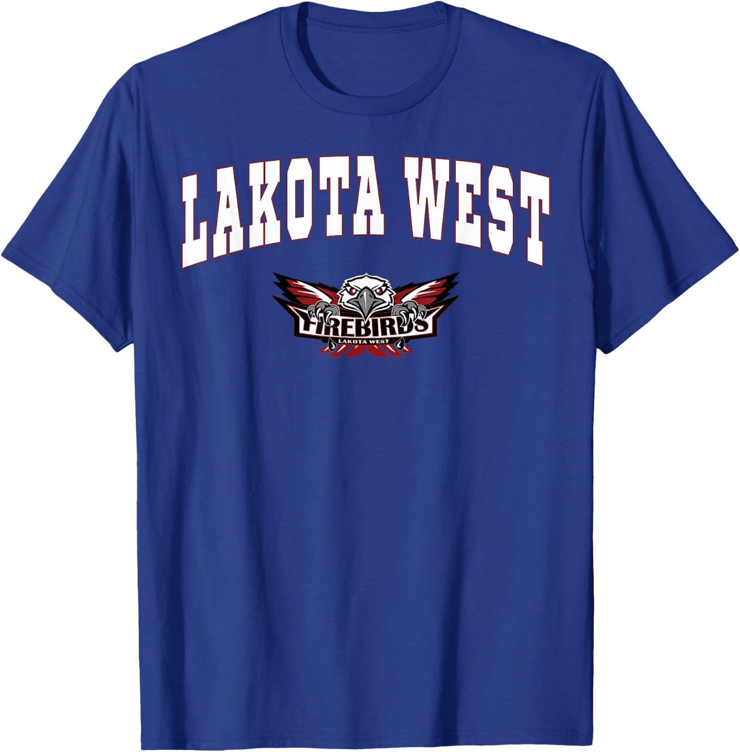 Lakota West High School Firebirds C2 T-Shirt - T-Shirt | Royal