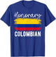 Honorary Colombian Funny Wedding Colombian By Marriage T-Shirt - T-Shirt | Royal