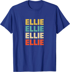 Ellie Name T-Shirt - T-Shirt | Royal