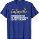Lafayette Shirt Hamilton America's Favorite Frenchman T-Shirt - T-Shirt | Royal