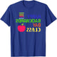 Happy Backwards Day Novelty T-Shirt - T-Shirt | Royal