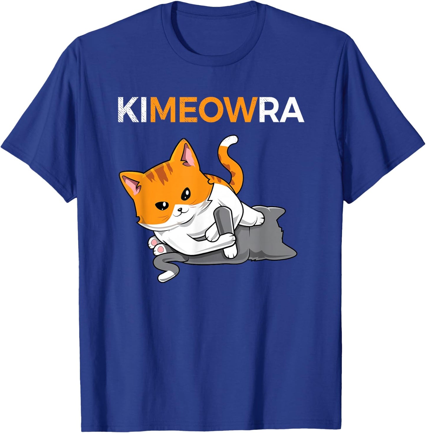 Jiu Jitsu Kimura & Cute Kawaii Cat Funny BJJ T-Shirt - T-Shirt | Royal