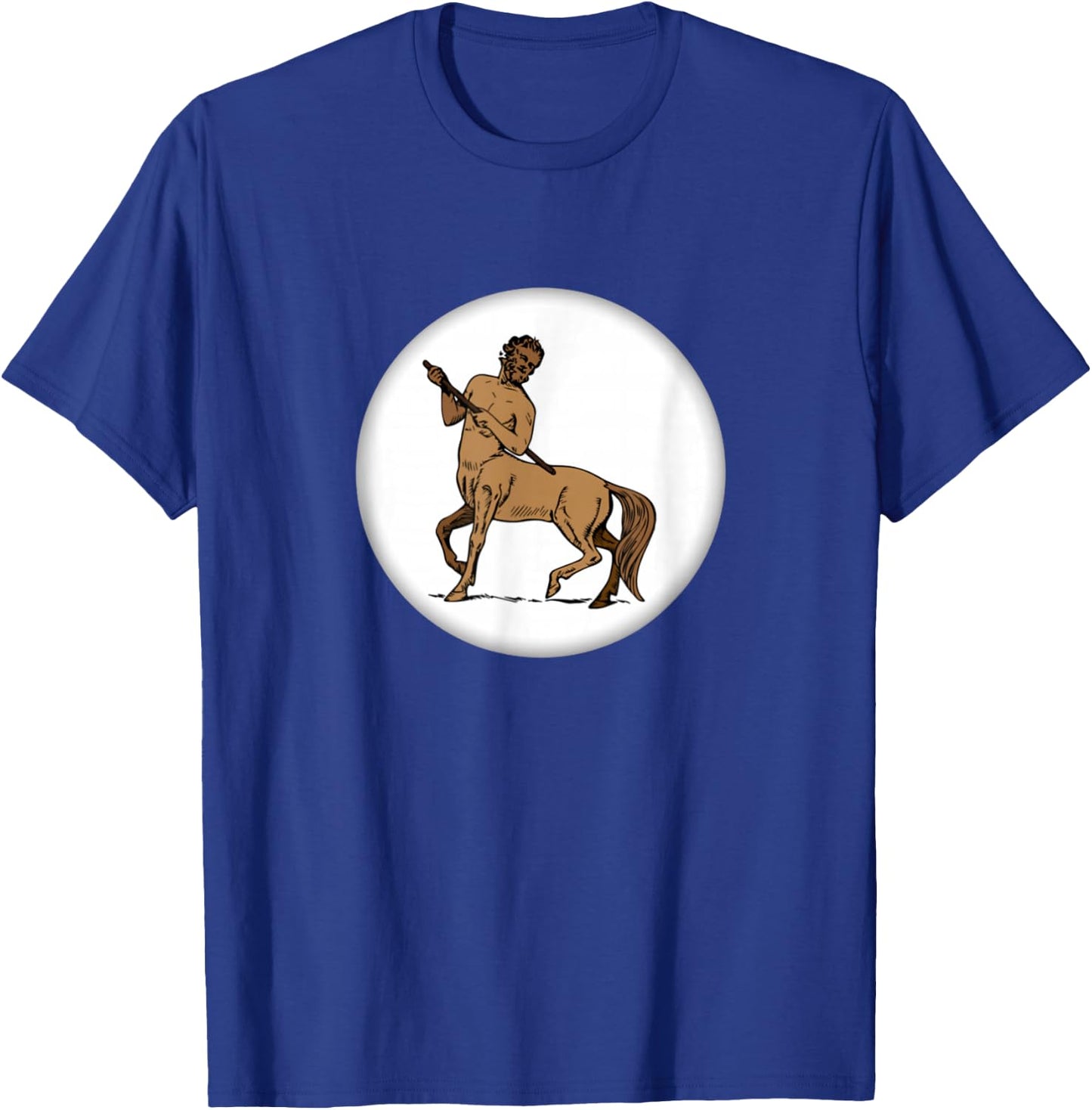 Half Horse Half Man With A Beard - Halloween Graphic T-Shirt - T-Shirt | Royal
