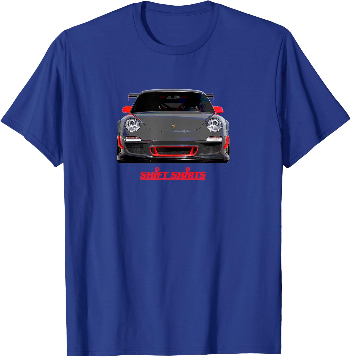 Paddock View - 911 GT3 RS (997.2) Inspired T-Shirt - T-Shirt | Royal