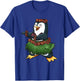 Cute Hawaiian Hula Penguin Penguin Day Luau Girls Women Gift T-Shirt - T-Shirt | Royal