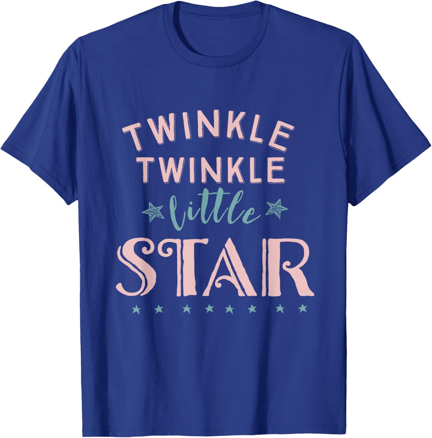 Twinkle Twinkle Little Star Cute T-Shirt - T-Shirt | Royal