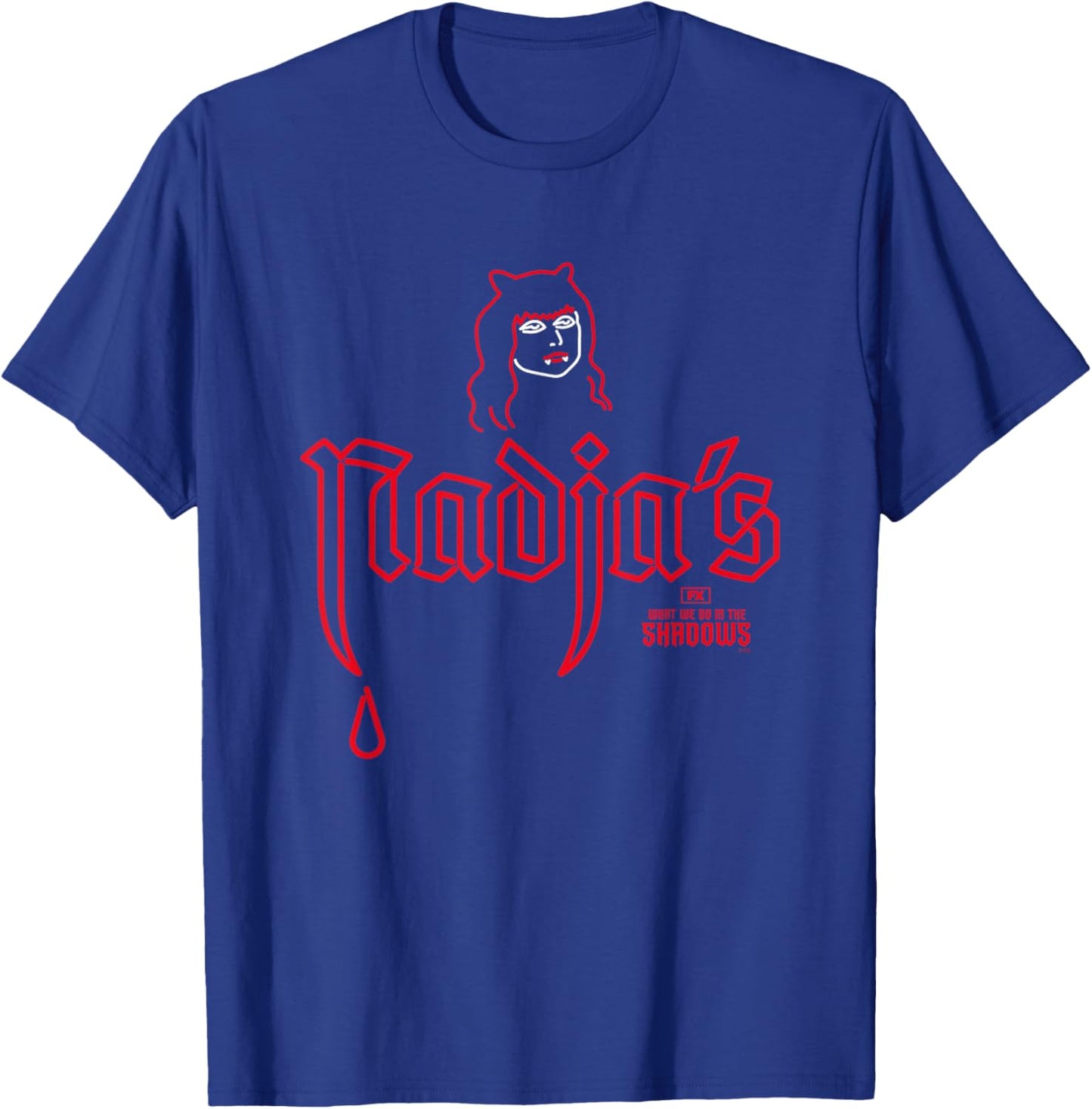 What We Do in The Shadows Iconic Nadja's Nightclub Big Logo T-Shirt - T-Shirt | Royal