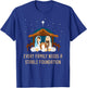 Every Family Needs a Stable Foundation – Christmas Nativity T-Shirt - T-Shirt | Royal