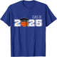 Class of 2025 Basketball Senior Shirt Senior 2025 Basketball T-Shirt - T-Shirt | Royal