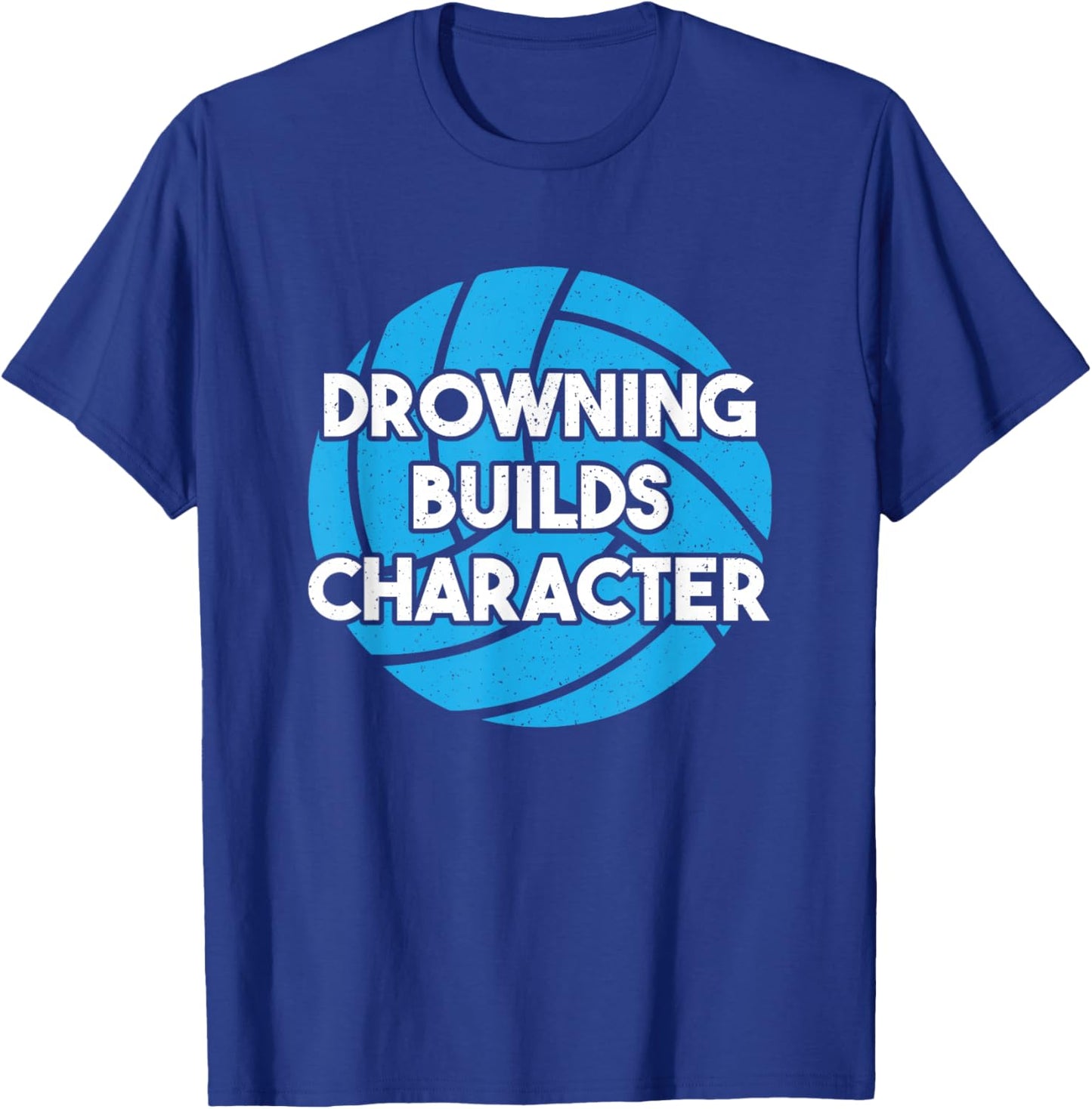 Waterpolo Player Aquatic Sports Lover Funny Water Polo T-Shirt - T-Shirt | Royal