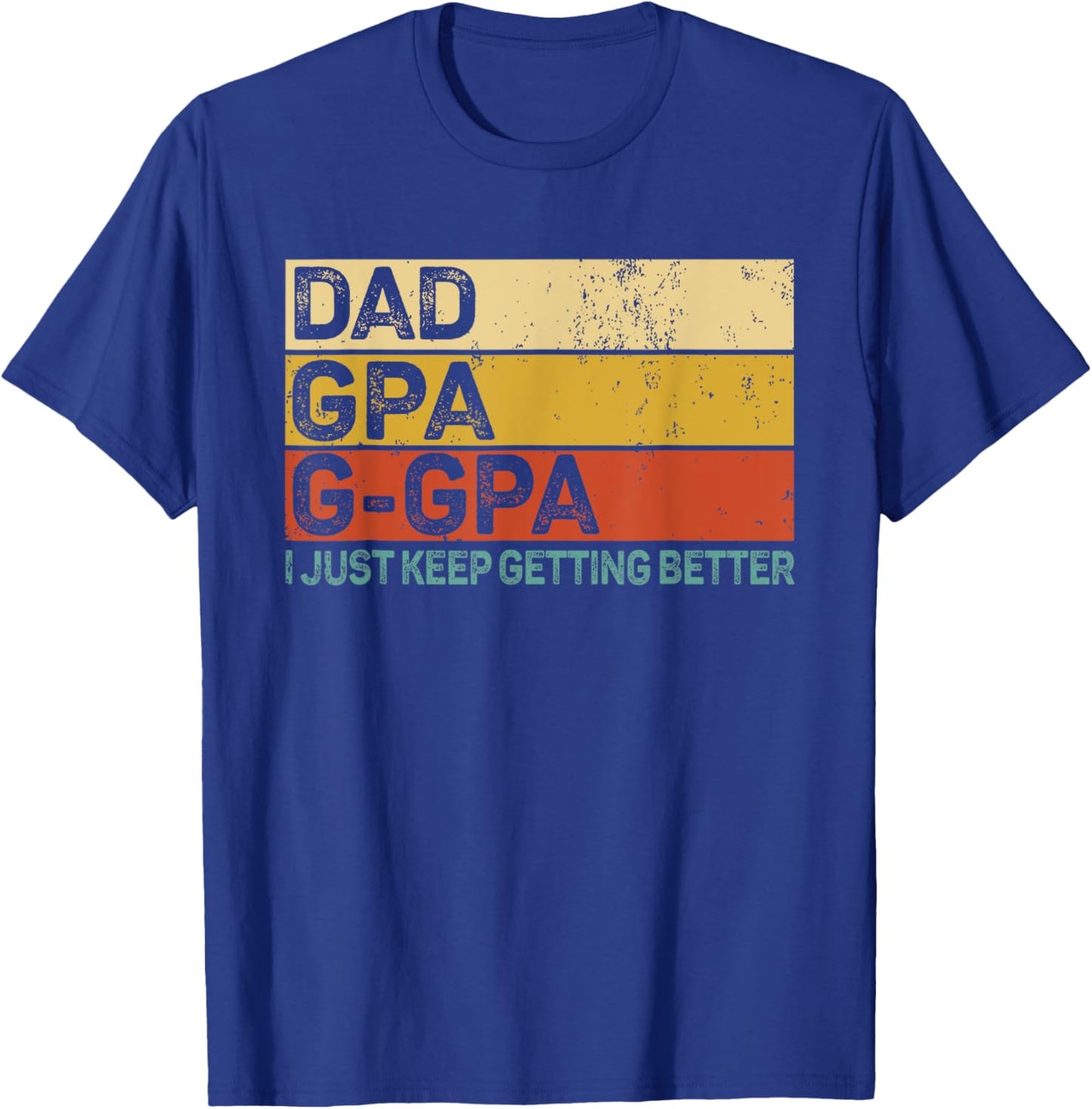 Gifts for Grandpa from Grandkids Dad GPa G-Gpa Great Grandpa T-Shirt - T-Shirt | Royal