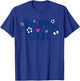 Amazing Grace How Sweet the Sound Floral T-Shirt - T-Shirt | Royal