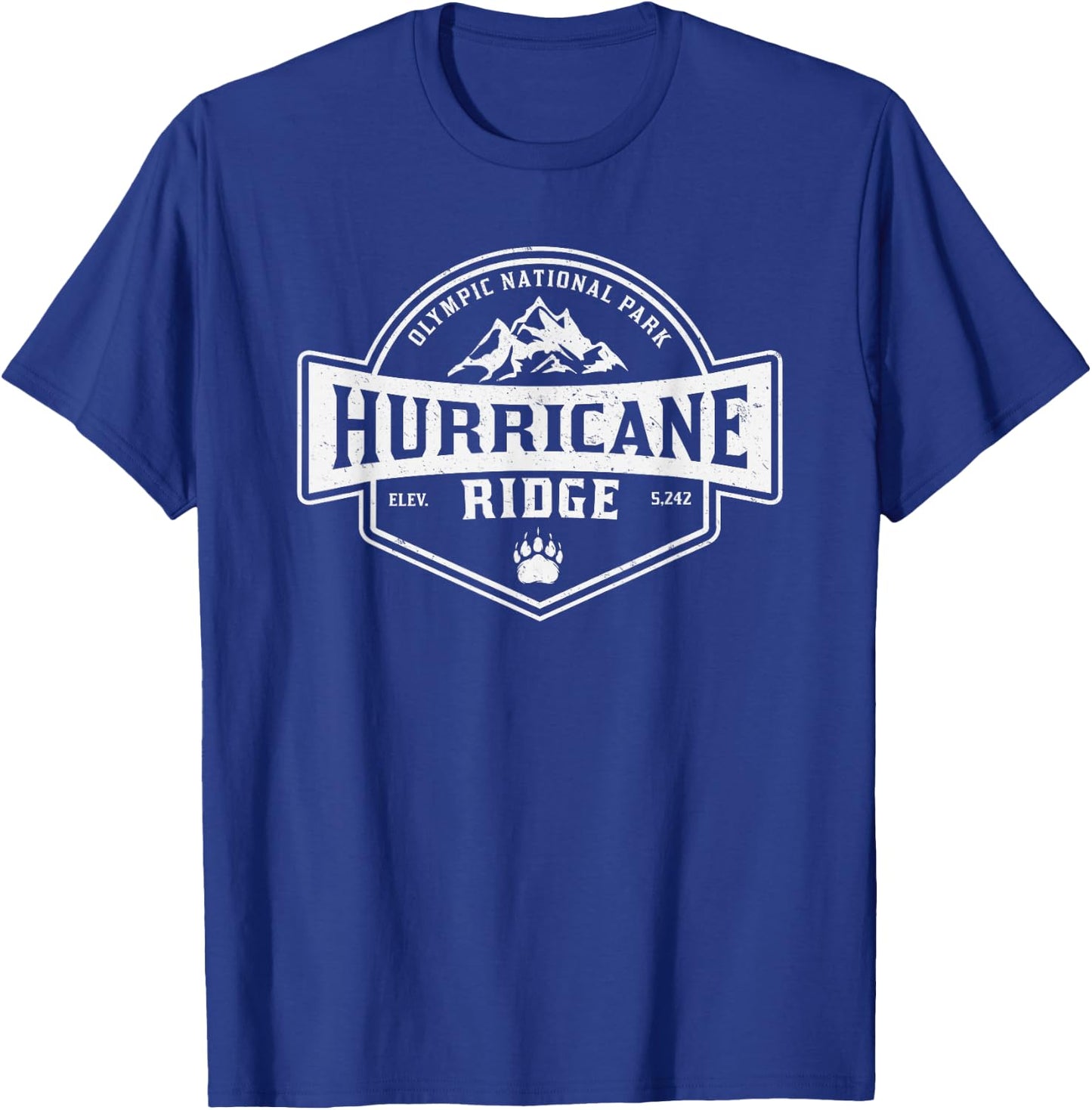 Hurricane Ridge Olympic National Park T-Shirt - T-Shirt | Royal
