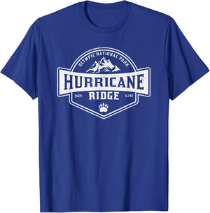 Hurricane Ridge Olympic National Park T-Shirt - T-Shirt | Royal