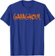 Halloween Italian Sliced Meat Pun Gaba Ghoul Creepy Orange T-Shirt - T-Shirt | Royal
