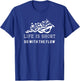 Cool Go With the Flow Whitewater Rafting Gift T-Shirt - T-Shirt | Royal