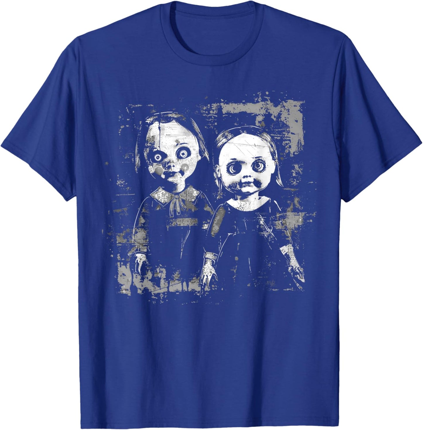 Horror Haunted Doll Creepy Toy Halloween Goth Alt Scary Emo , Small, Black T-Shirt - T-Shirt | Royal