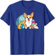 Easter Corgi Dog Cute Cartoon Style Easter Eggs, Basket Women Kids T-Shirt - T-Shirt | Royal