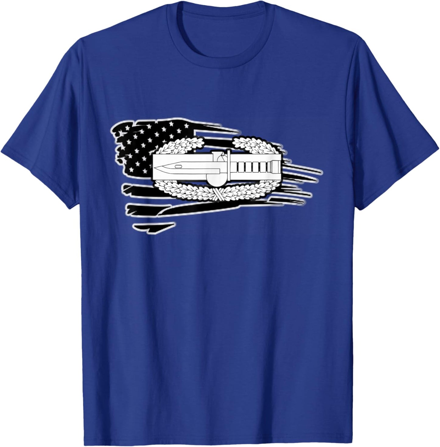 Army Combat Action Badge T-Shirt - T-Shirt | Royal