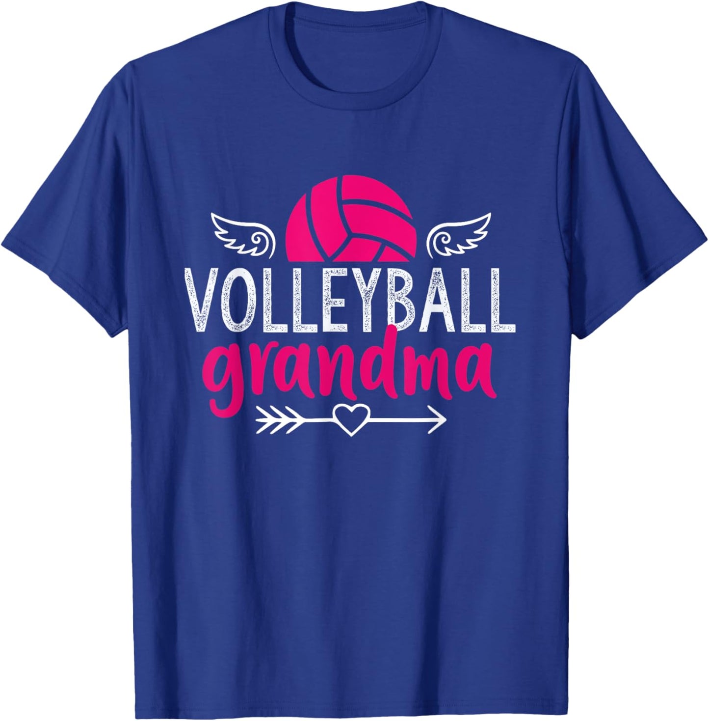 Volleyball Player Grandma Volleyball Lover Volleyball Women T-Shirt - T-Shirt | Royal