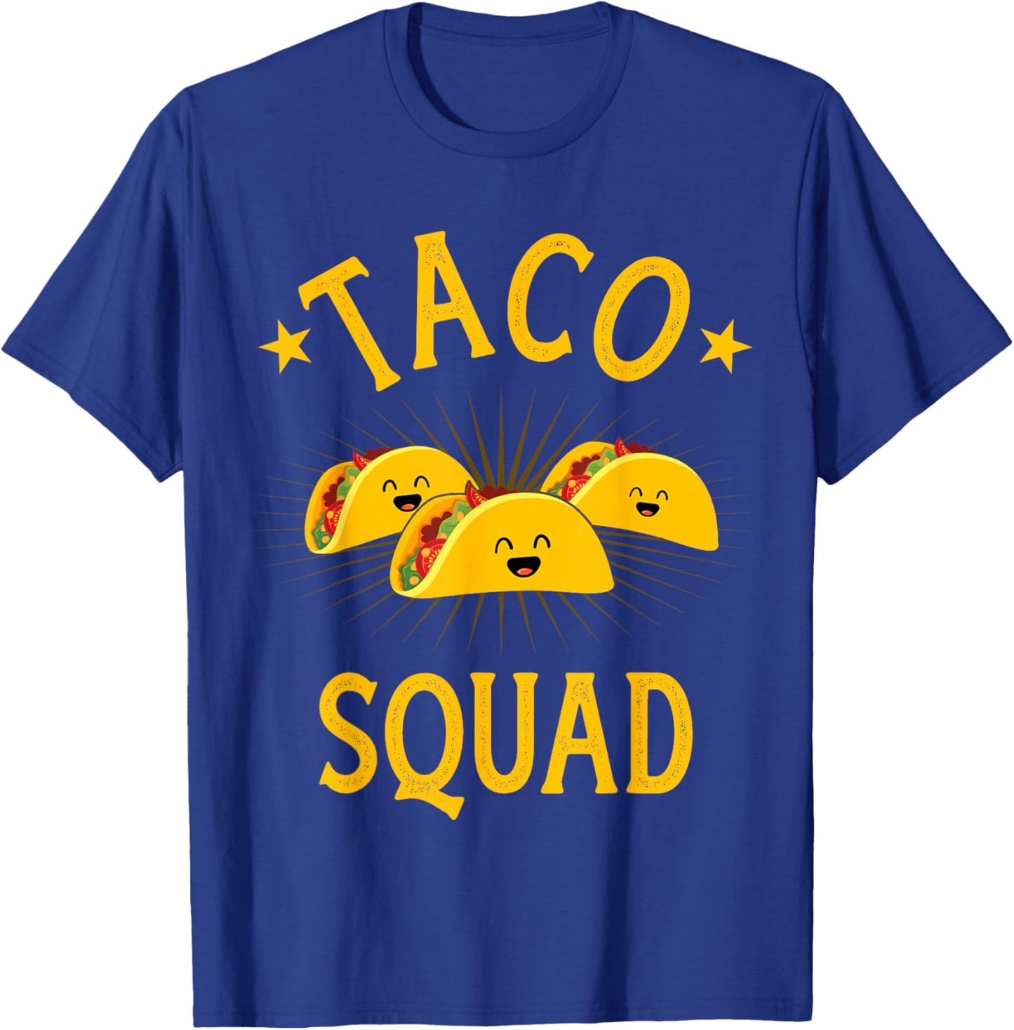 Funny taco squad for taco Tuesday crew and Cinco de Mayo T-Shirt - T-Shirt | Royal