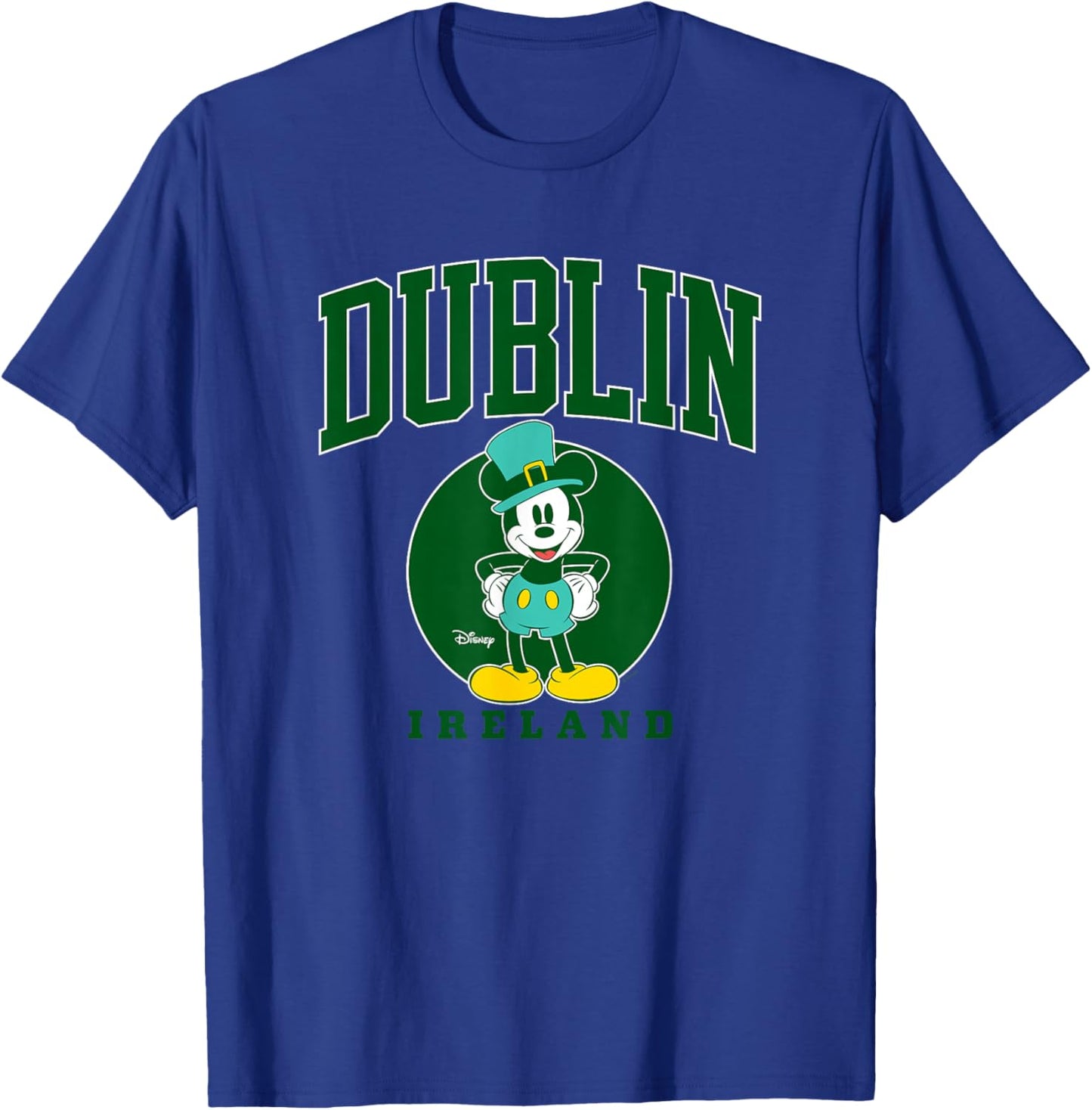 Disney - Mickey Dublin Collegiate T-Shirt - T-Shirt | Royal
