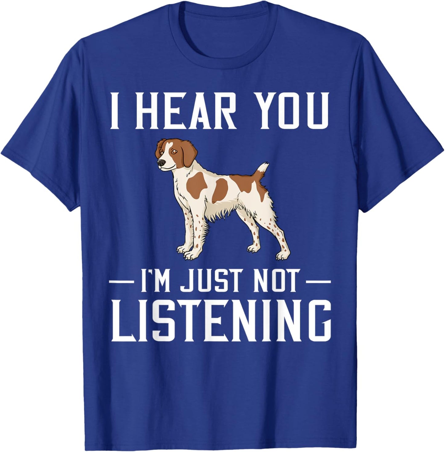 French Brittany Spaniel Puppies Owner Lover T-Shirt - T-Shirt | Royal