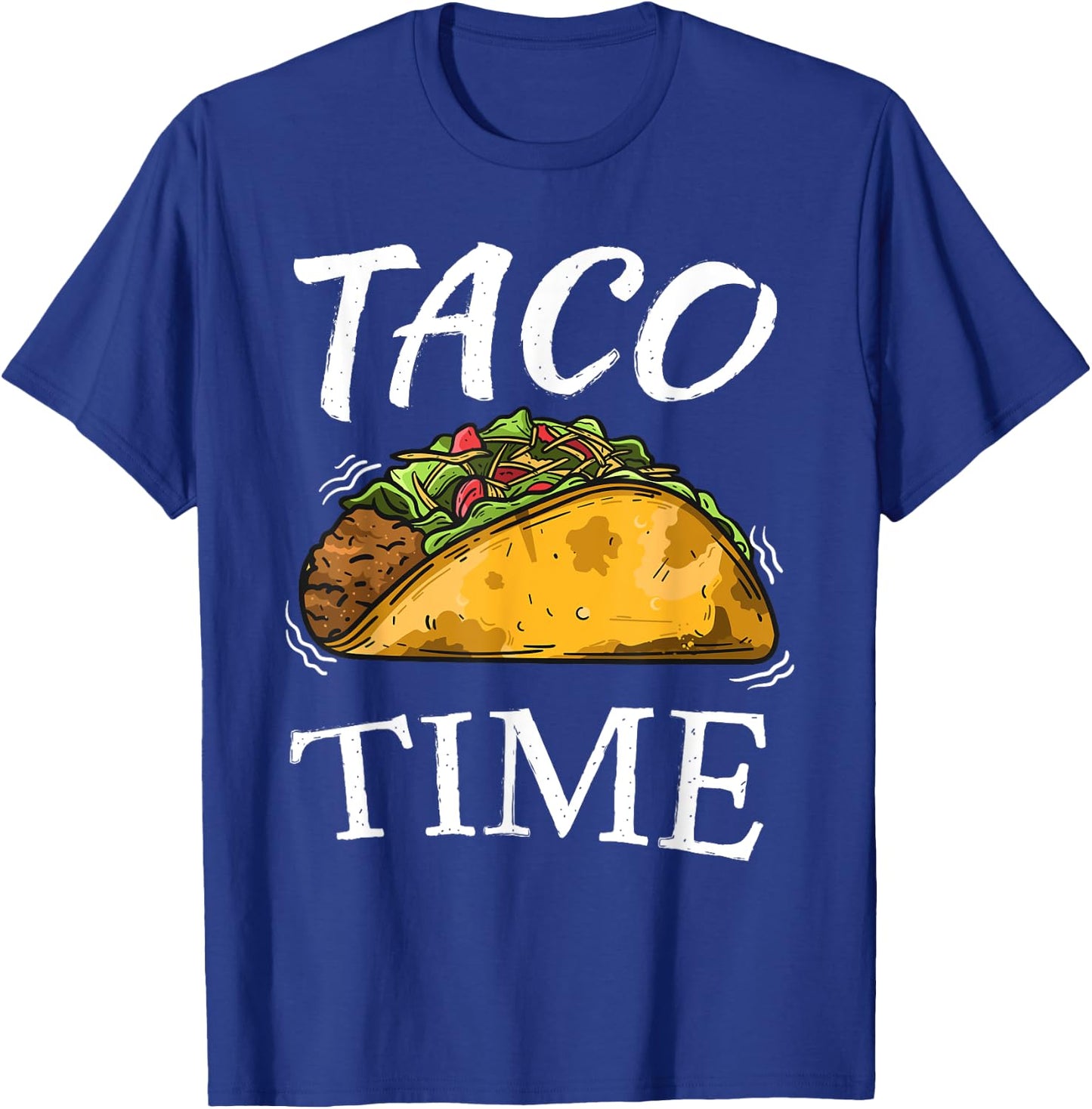 Taco Time | Funny Cinco De Mayo Gifts Men Women T-Shirt - T-Shirt | Royal