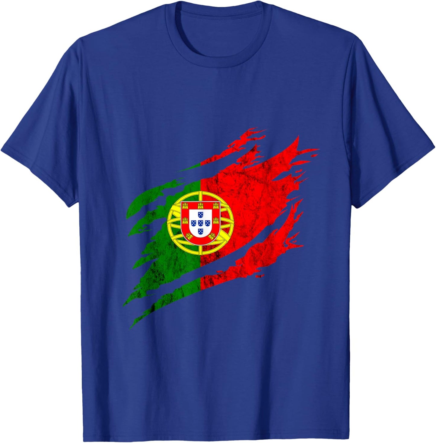 Heroic Flag Portugal Portuguese Flag Portuguese Pride T-Shirt - T-Shirt | Royal