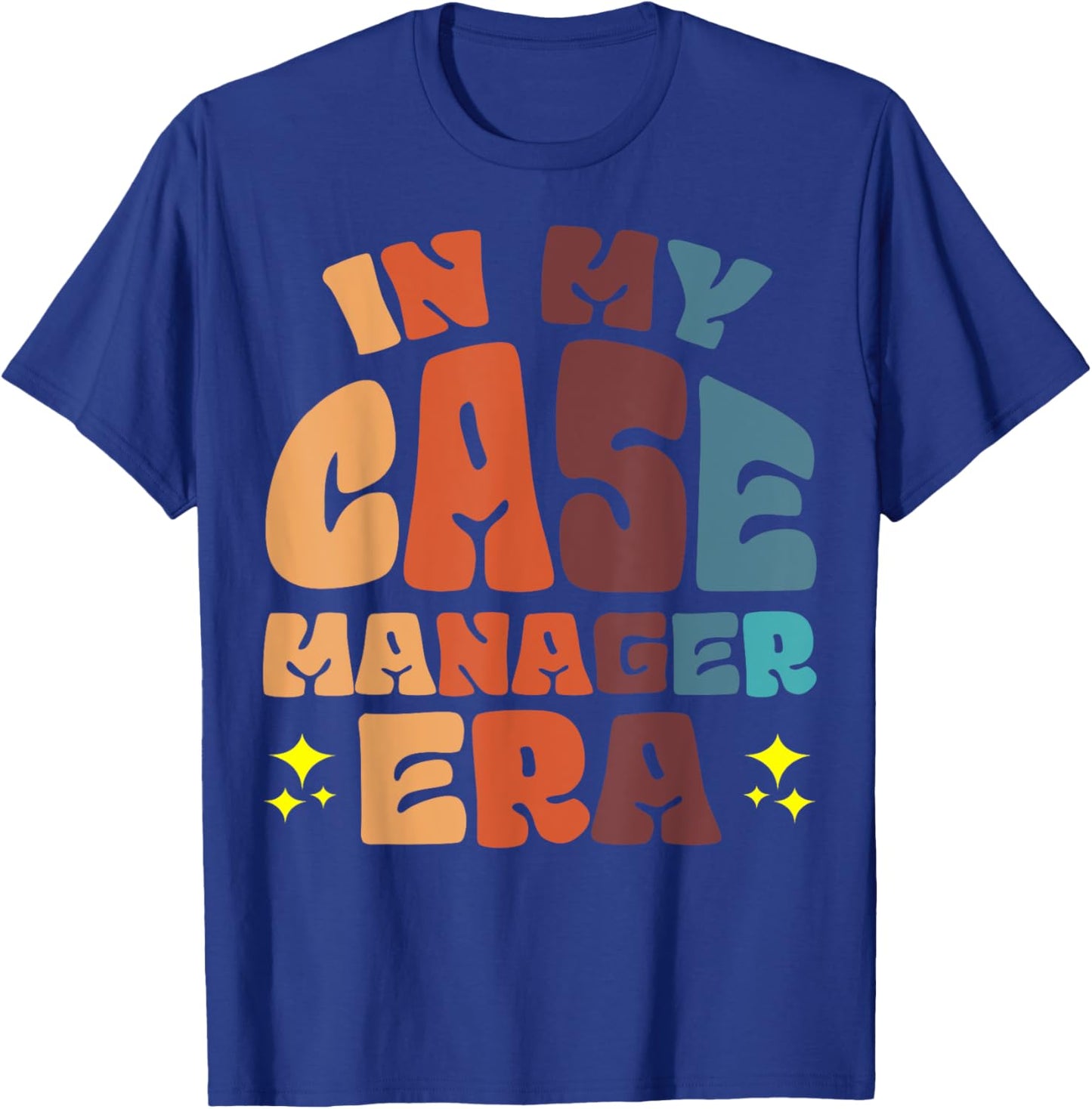 In My Case Manager Era T-Shirt - T-Shirt | Royal