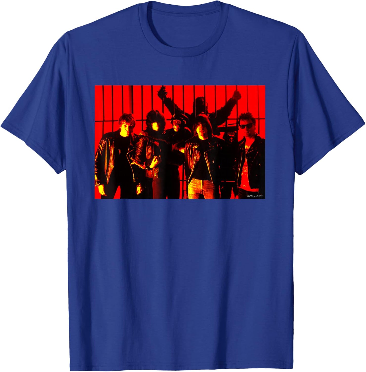 The Ramones Animal Boy Alt Shot by George DuBose T-Shirt - T-Shirt | Royal
