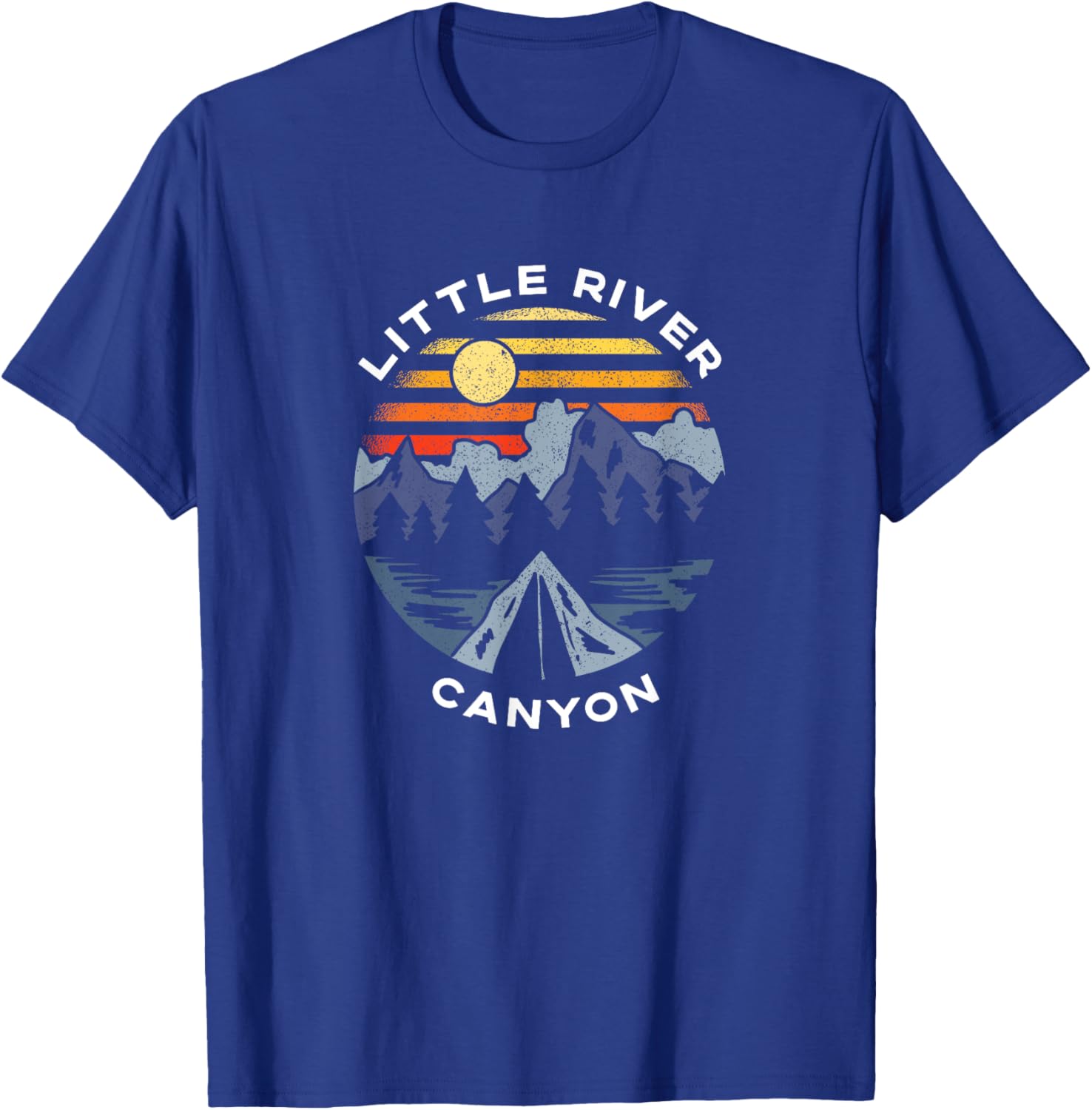 Little River Canyon Alabama Mountains Vacation Souvenir T-Shirt - T-Shirt | Royal