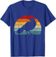 1980s Retro Crow Men Raven Merch Distressed Bird T-Shirt - T-Shirt | Royal