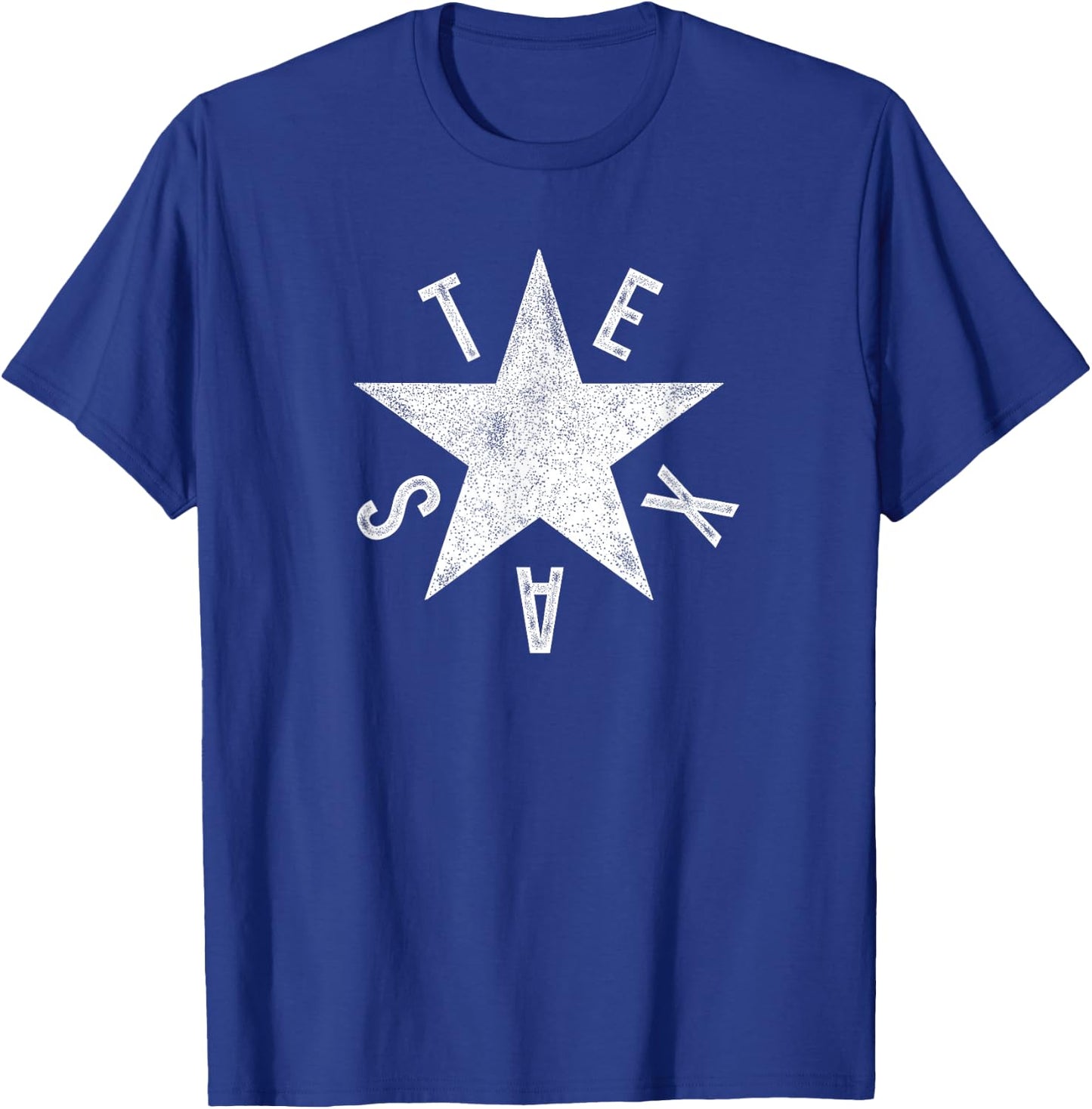 Texas Star 1836 Lorenzo de Zavala Texas Zavala Flag T-Shirt - T-Shirt | Royal