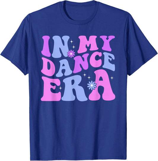 in My Dance Era Ballet Dancer Groovy Retro Girls T-Shirt - T-Shirt | Royal