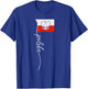 Poland For Gift Poland Poland Warsaw Flag T-Shirt - T-Shirt | Royal