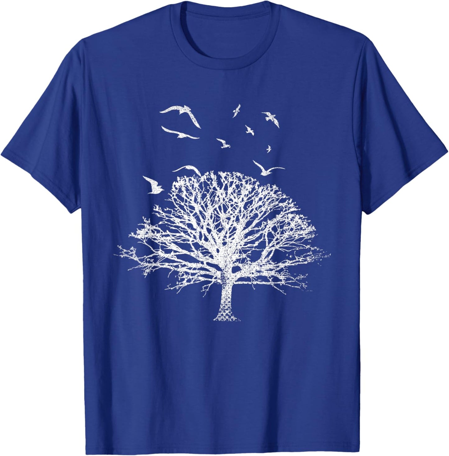 Flock Of Birds Outdoor Wildlife Nature Forest T-Shirt - T-Shirt | Royal