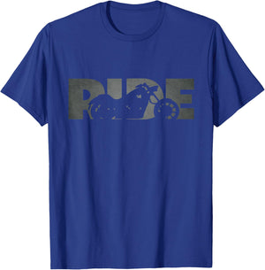 Motorcycle Apparel - Motorcycle T-Shirt - T-Shirt | Royal