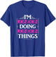 I'm London Doing London Things Funny First Name Gift T-Shirt - T-Shirt | Royal