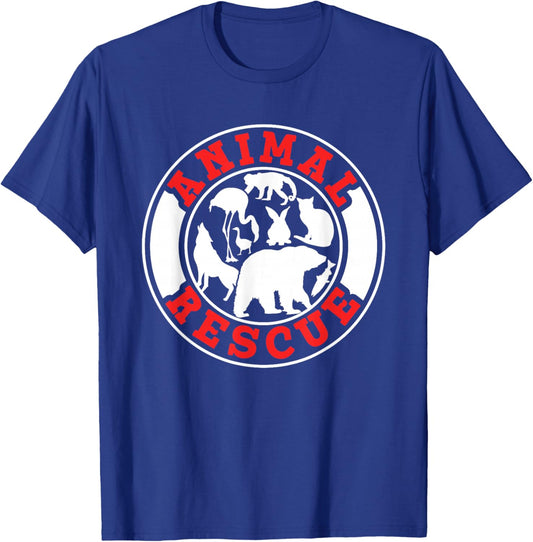 Animal Rescue Rescuing Save Animals Animal T-Shirt - T-Shirt | Royal
