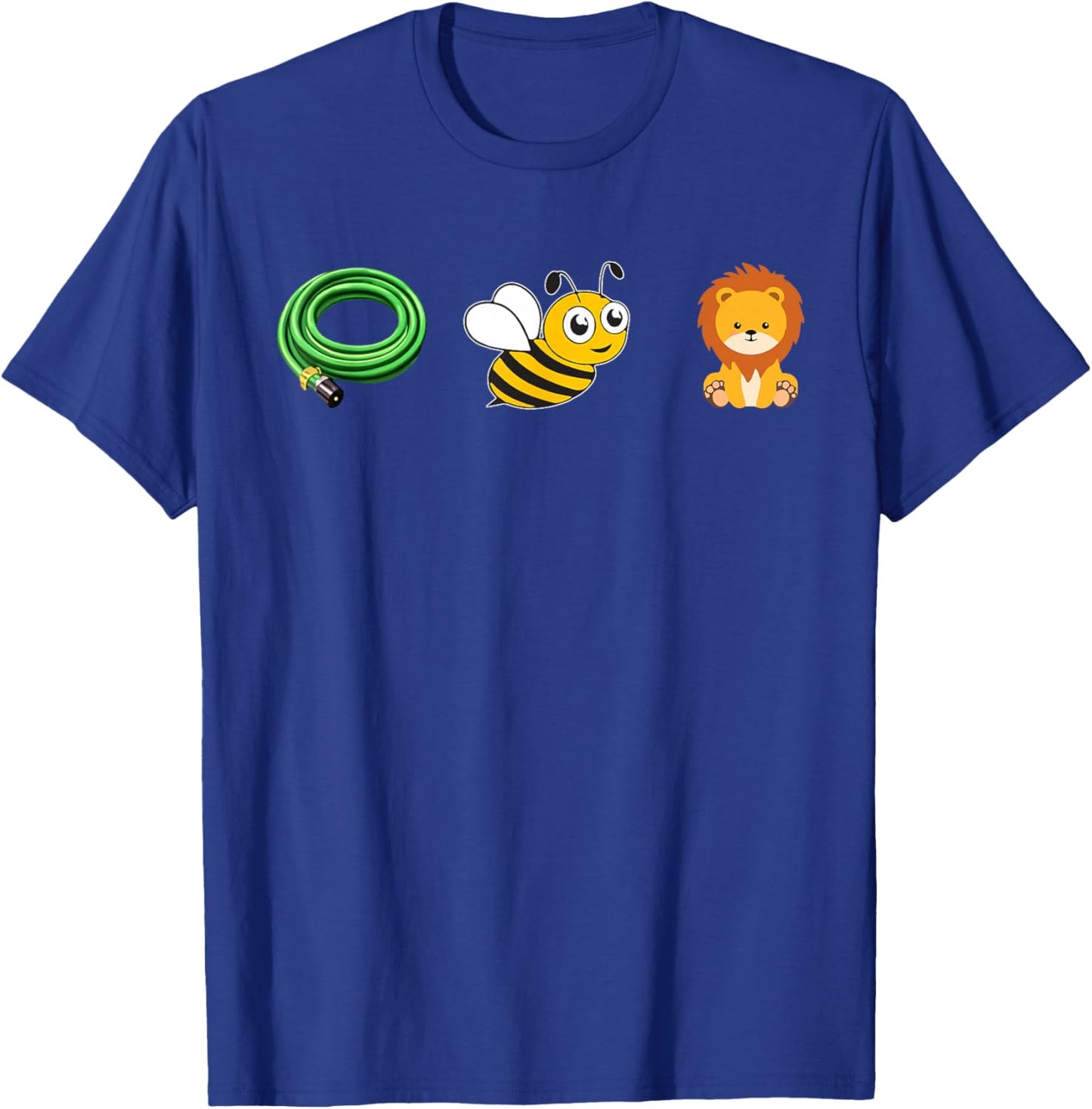 Hose Bee Lion Funny Ho's Be Lying Graphic Animal Saying T-Shirt - T-Shirt | Royal