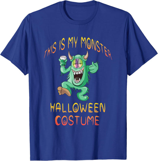This is my Monster halloween costume, Halloween costume T-Shirt - T-Shirt | Royal