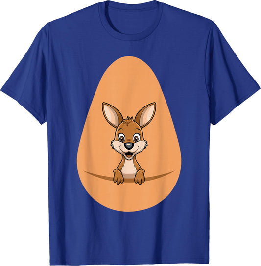 Cute Kangaroo Pouch Halloween Costumes Group Family T-Shirt - T-Shirt | Royal