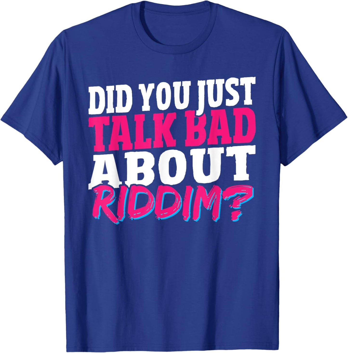 Riddim Rave Festival Costume EDM Music Bass Music Riddim T-Shirt - T-Shirt | Royal