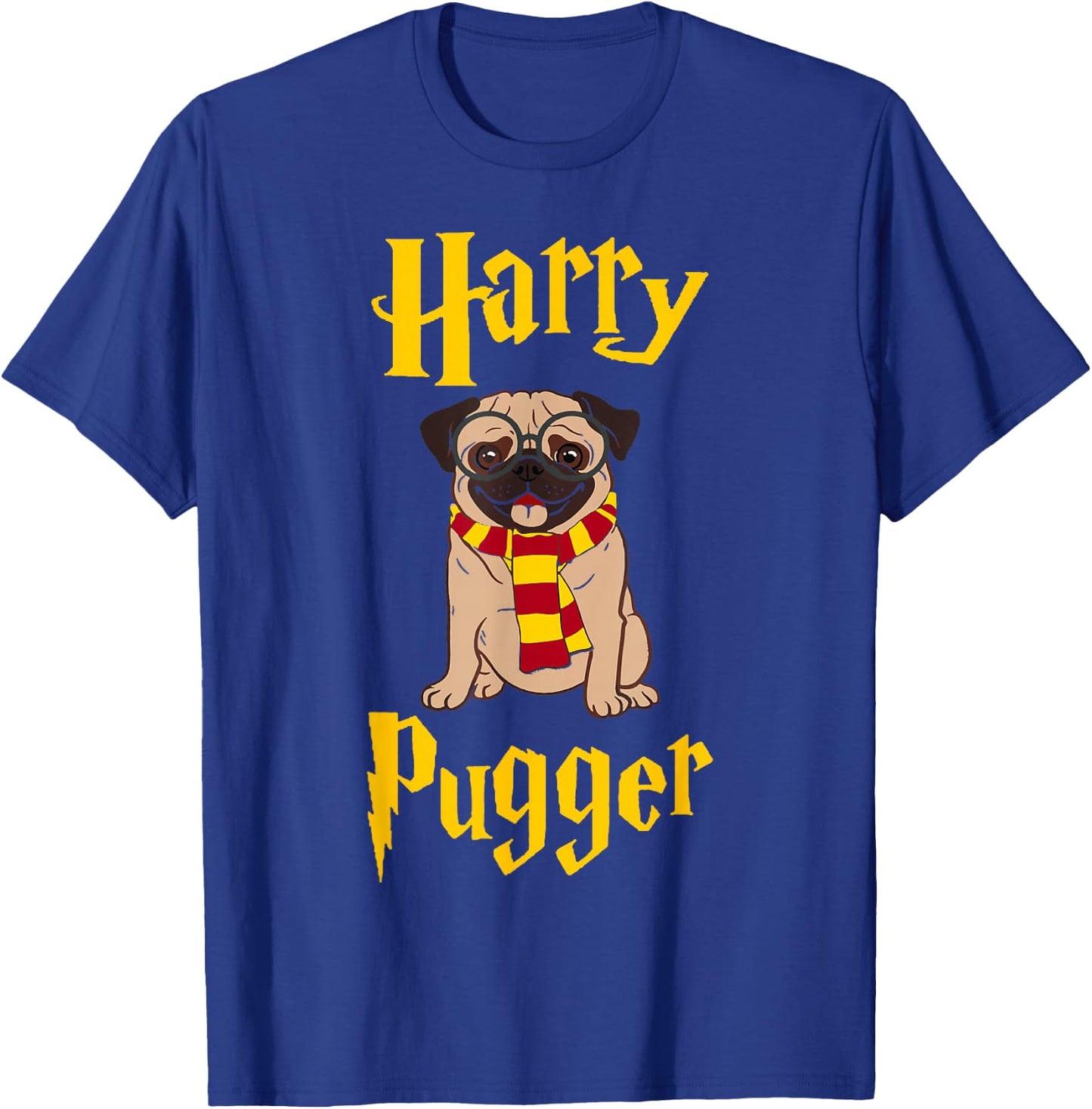 Lovely Harry Pugger, Pug T-Shirt - T-Shirt | Royal