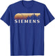 Siemens, MI Vintage Evergreen Sunset Eighties Retro T-Shirt - T-Shirt | Royal